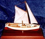 Модель парового катера 