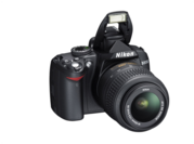 Nikon D3000 kit 18-55 Vr+Nikon 55-200mm+8gb