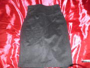 Юбка зимняя шерстяная новая