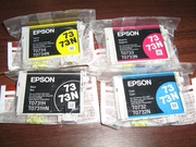 Epson t073n оригинальные картриджи (пчёлки). дёшево!