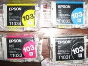 Набор оригинальных картриджей Epson t103. Дешевле магазинов!