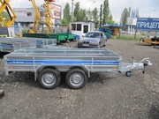 Прицеп двухосный с тормозом наката Tiki-treiler В-300В-Р/2000 грузовой