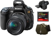 Срочно продам фотоаппарат Sony A300 kit18-70+Кп+сумка