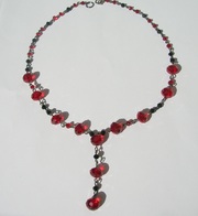 Супер! ожерелье красное