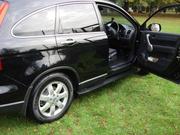 Подножки боковые на Honda CR-V new (2007-) Черные. 