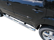 Подножки боковые(Труба со ступом)на Honda Pilot. Новые,  нержавейка. 