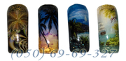 Фотодизайн для ногтей,  наклейки,  nail-art,  отправка в любой город мира