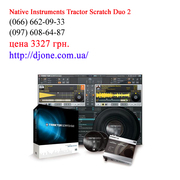 Native Instruments Tractor Scratch Duo 2 Dj система новая