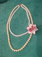 Колье,  ручная работа