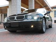 Аренда BMW 745 E65 Long в Минске (РБ) с водителем от 20$/час.