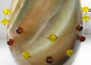 Бусы из стекла