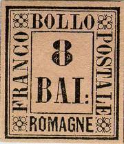 Francobollo Postale Romagne