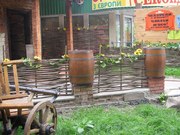 плетеный забор, Украинский тын