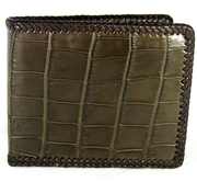 Кошелек из кожи крокодила