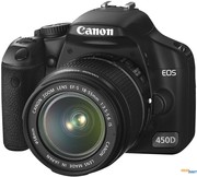 Продам Canon 450D + kit EF 18-55mm c гарантией