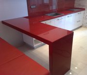 Столешница из гранита, мрамора. кварцита.Столешница из натурального камня. Столешница из искусственного камня.