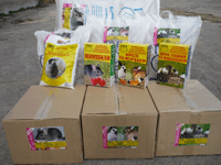 корм для шиншилл, корм для грызунов, песок для шиншилл