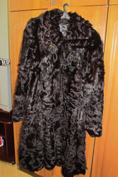 Шуба из муфлона (горный козел)