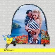 Фотокамень на подставке с нанесением Вашего изображения фотографическо