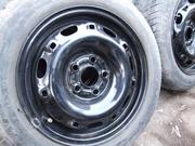 Стальные диски Skoda Fabia 14 5х100 (с нового авто)