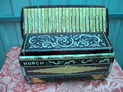 Аккордеон «HORCH» (Хорх). 41х120б – 3х1 регистр