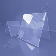 Настольная табличка,  табличка для пресс-конференции,  пластиковая 