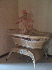 Продам Детская кроватка,  люлька на пульте б/у 