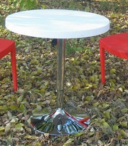 Стол Санни (цвет белый,  кремовый,  под дерево)