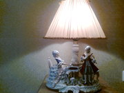 Продам лампу,  фарфор,  Германия 50-е.