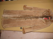 Продам дубленка новейшая  натуральная,  длинная,  на пуговицах,  размер М