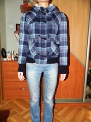 Куртка-пальто с капюшоном