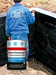 Битумная мастика Icopal Fundament SBS  для гидроизоляции фундаментов