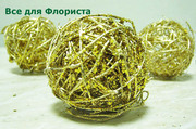 Шары из ротанга