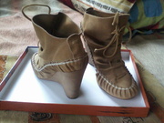 Ботильоны женские замшевые, ботинки