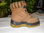 Ботинки коричневые зимние 23 размера от ANGHU.