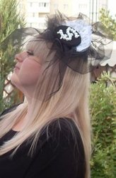 Шляпка в гангстерском стиле,  шляпка таблетка