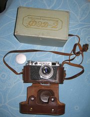 Фотоаппарат ФЭД-2 + фотоэкспонометр