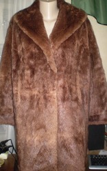 Норковая шуба бу цельная норка разм.48-50