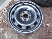 Стальные диски 15 5х100 с нового авто