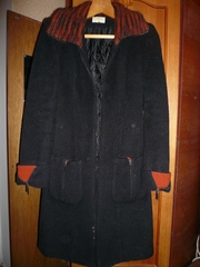 Пальто зимнее теплое