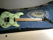 Продам гитару Tracer Peavey guitar USA Neon Yellow Splatter 1989