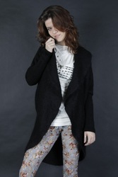 Кардиган шерстяной