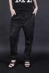 Джинсы женские микровелюр