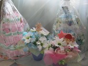 Торт из памперсов для новорожденного