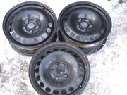 Стальные диски на Seat,  Skoda,  VW 16 5x112 ET42