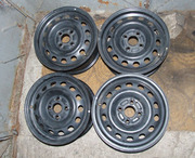 Стальные диски 14 4х100 Hyundai Accent и Geely MK