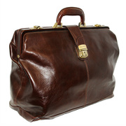 Саквояж кожаный GUFO 281 коричневый