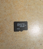 Sd микро карта памяти без адаптера 4gb