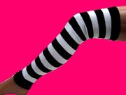 В наличии яркие молодежные гетры Цвета