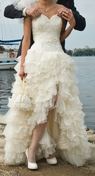 Свадебное платье + туфельки!!!